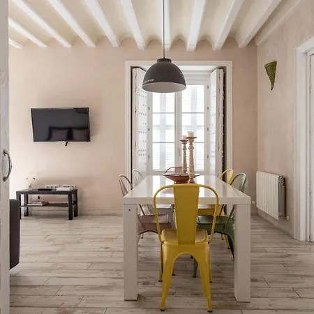 公寓 Plaza San Antonio, Casa Bugambilla 加的斯